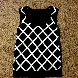 Black & White Vest